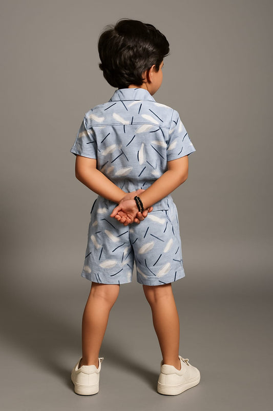 Blue Spring Co-ords Set