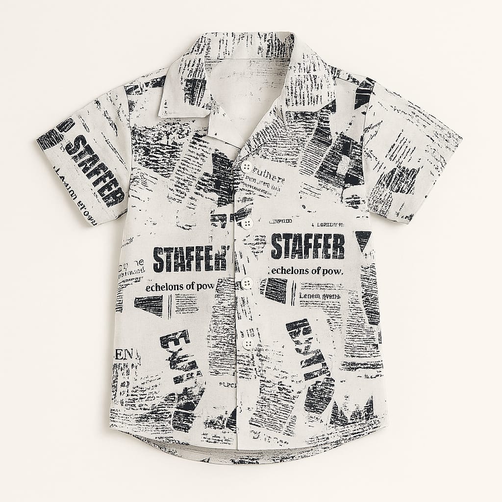 Paper Print Co-ords Set