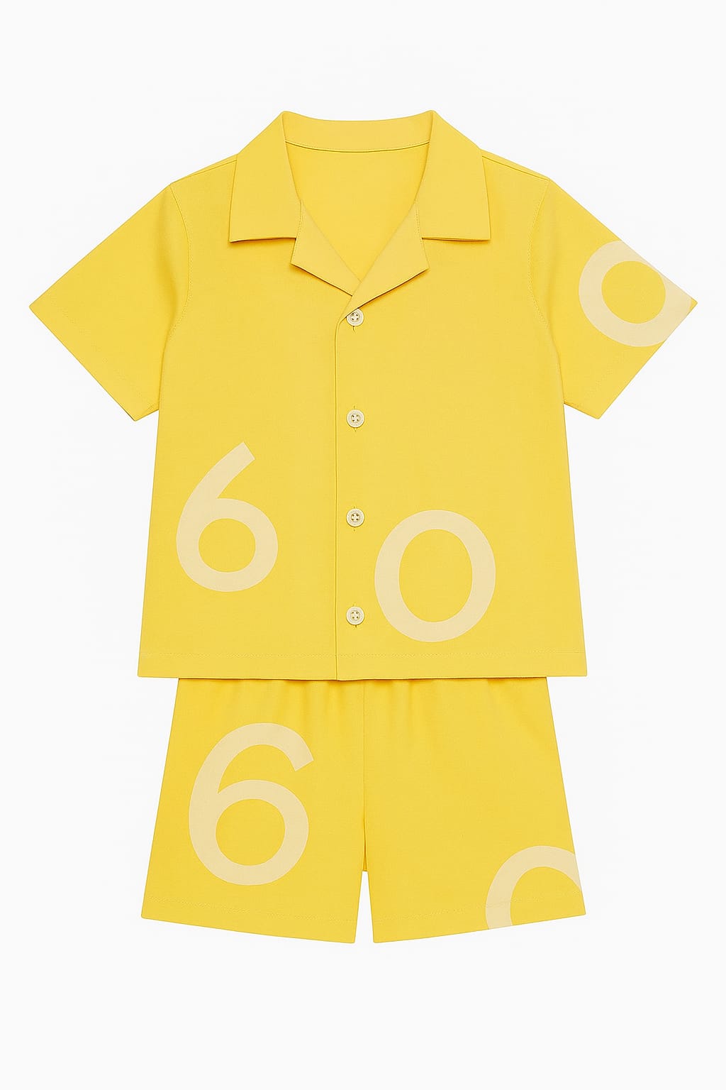 Yellow Numbers Co-ords Set