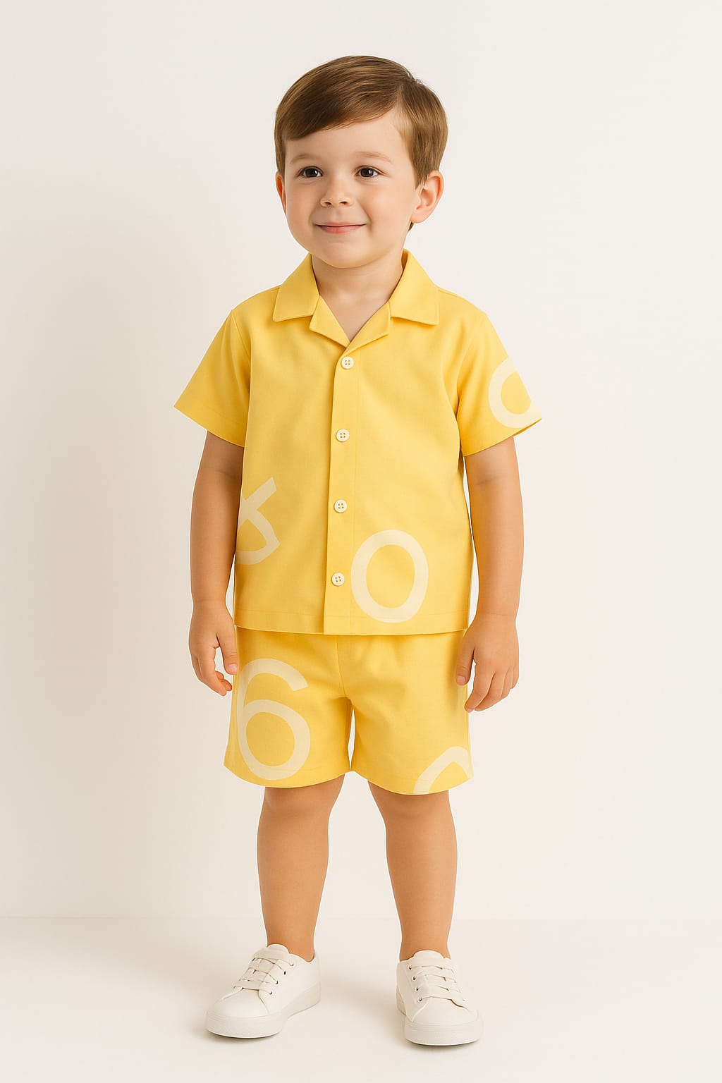 Yellow Numbers Co-ords Set