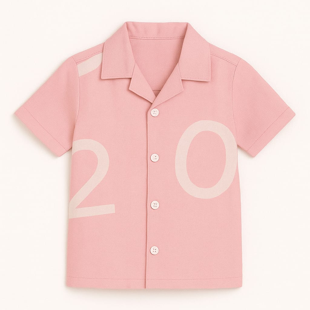 Pink Nunbers Co-ords Set