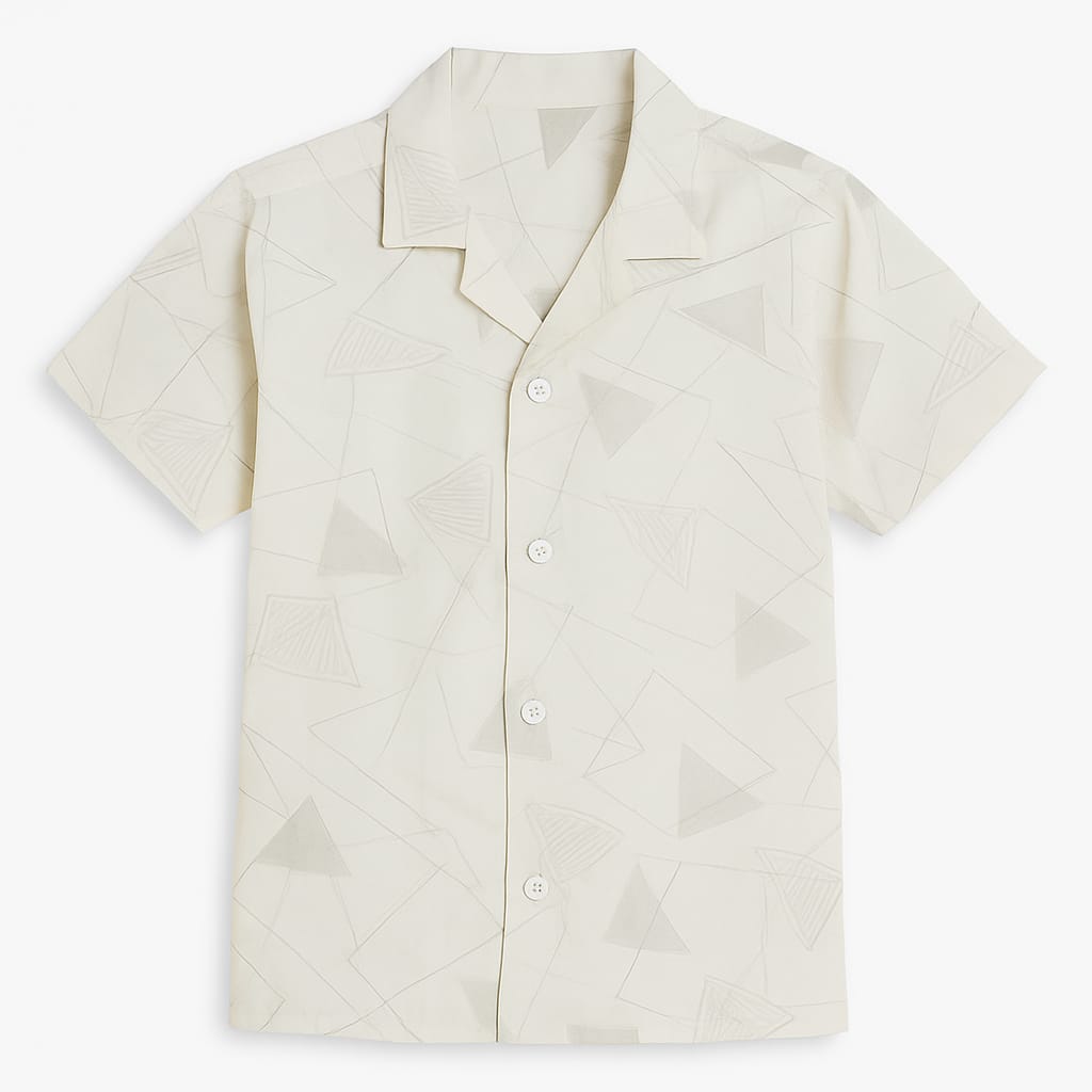 White Grey Lines Co-ords Set (2-12 Years)