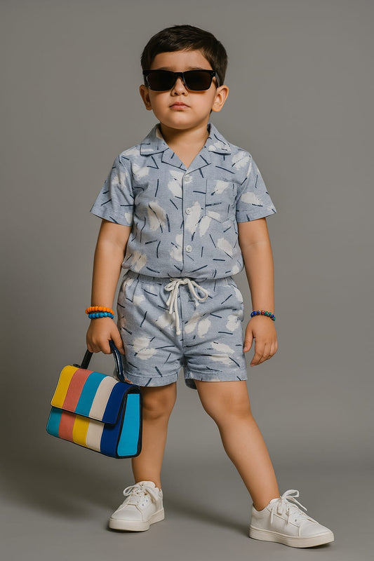 Blue Spring Co-ords Set