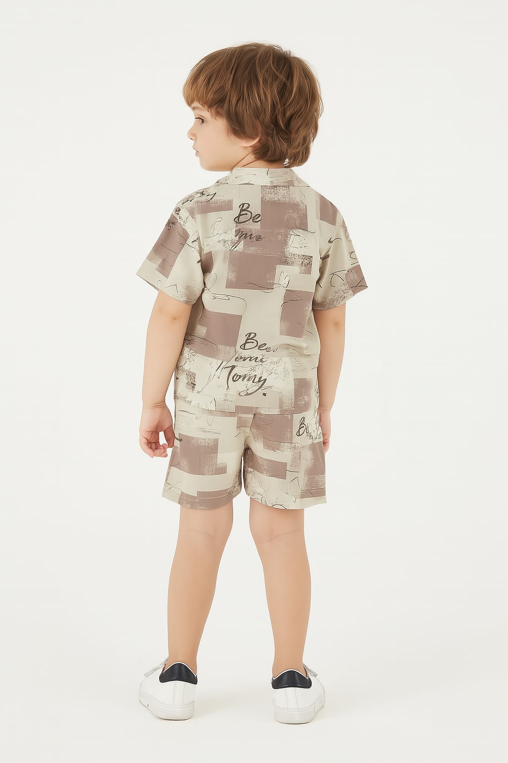 Tan Patches Co-ords Set