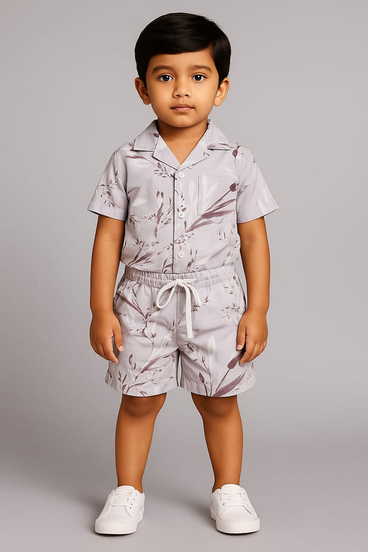 Marrom Floral Co-ords Set